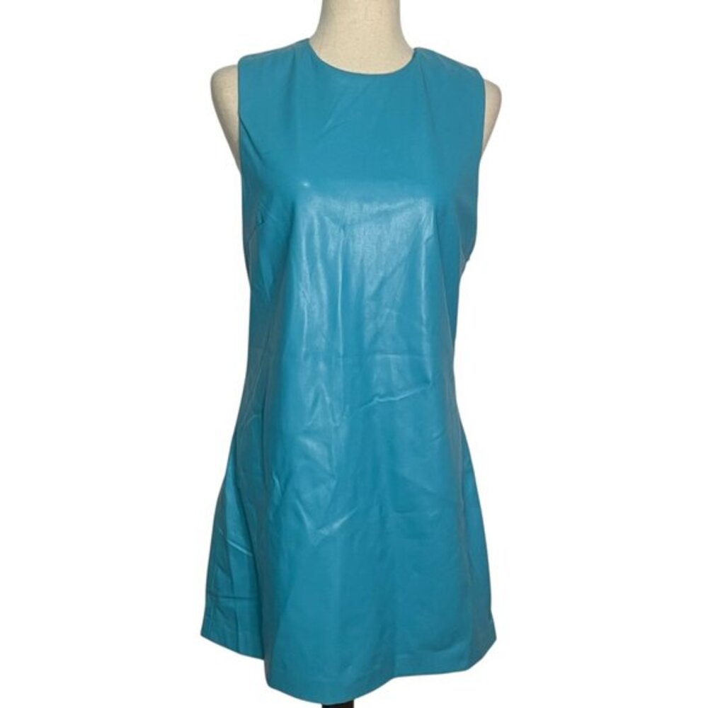 NEW House of Harlow turquoise Dress Women’s‎ Size Medium A-Line sleeveless NWT